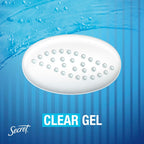 Secret Outlast Antiperspirant Deodorant for Women.72hr Sweat & Odor Protection.PH Balancing Minerals.Clear Gel.Completely Clean Scent.2.6 oz.(Pack of 4)