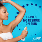 Secret Dry Spray Aluminum Free Deodorant for Women. 48hr Weightless Odor Protection. Gentle on Skin. Midnight Jasmine Scent. 4.1 oz (Pack of 2)