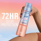 Secret Aluminum Free Whole Body Deodorant Spray for Women. 72hr Sensitive Freshness & Odor Defense. PH Balanced. Invisible Protection. Safe to Use Everywhere. Peach & Vanilla Blossom Scent. 3.5 oz