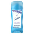 Secret Antiperspirant and Deodorant for Women. 24hr Sweat & Odor Protection. PH Balanced Protection. Gentle on Skin. Invisible Solid. Clean Lavender Scent. 2.6 oz