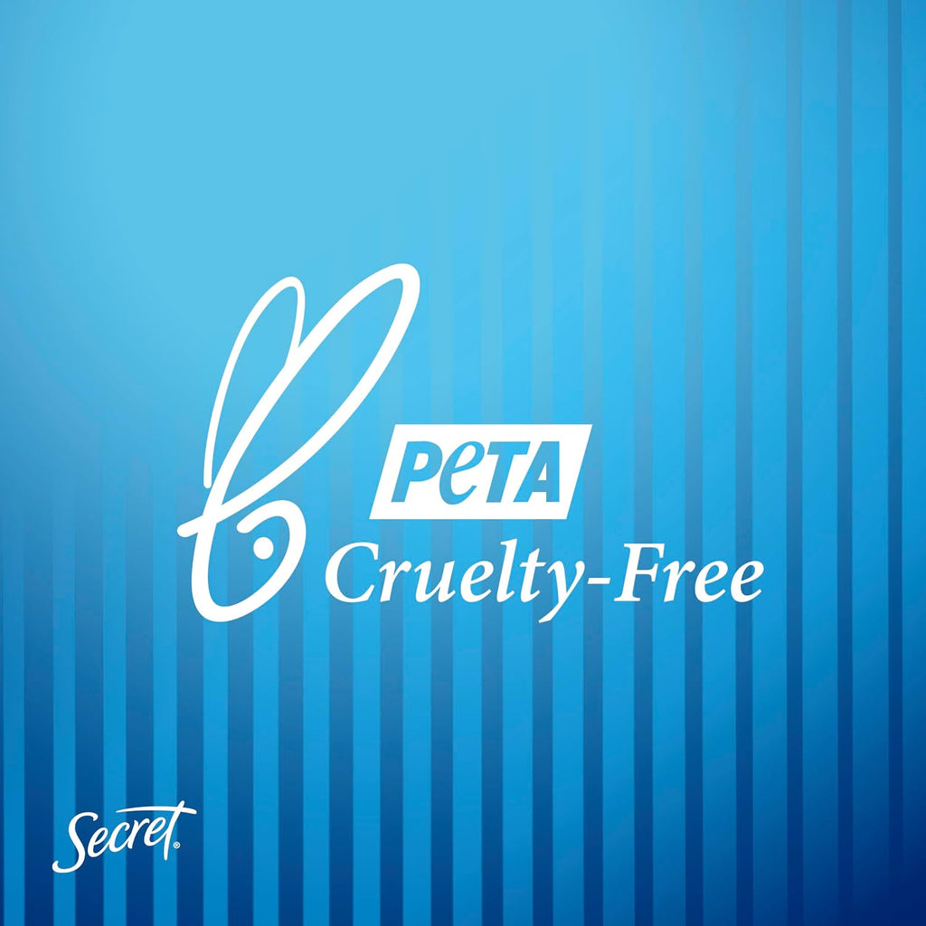 Secret Outlast Antiperspirant Deodorant for Women. 72hr Sweat & Odor Protection. Ph Balancing Minerals. Clear Gel. Hygienic Fresh Scent. 2.6 oz (Pack of 6)