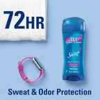 Secret Outlast Antiperspirant Deodorant for Women. Clear Gel. 72hr Sweat and Odor Protection. PH Balancing Minerals. Long Lasting Underarm Gel. Protecting Powder Scent. 3.4 oz