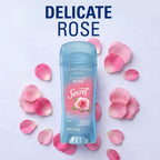 Secret Fresh Antiperspirant Deodorant for Women. 72hr Breathable Sweat & Odor Protection. Instant Freshness & Gentle. PH Balancing Minerals. Clear Gel. Delicate Rose Scent. 3.4 oz