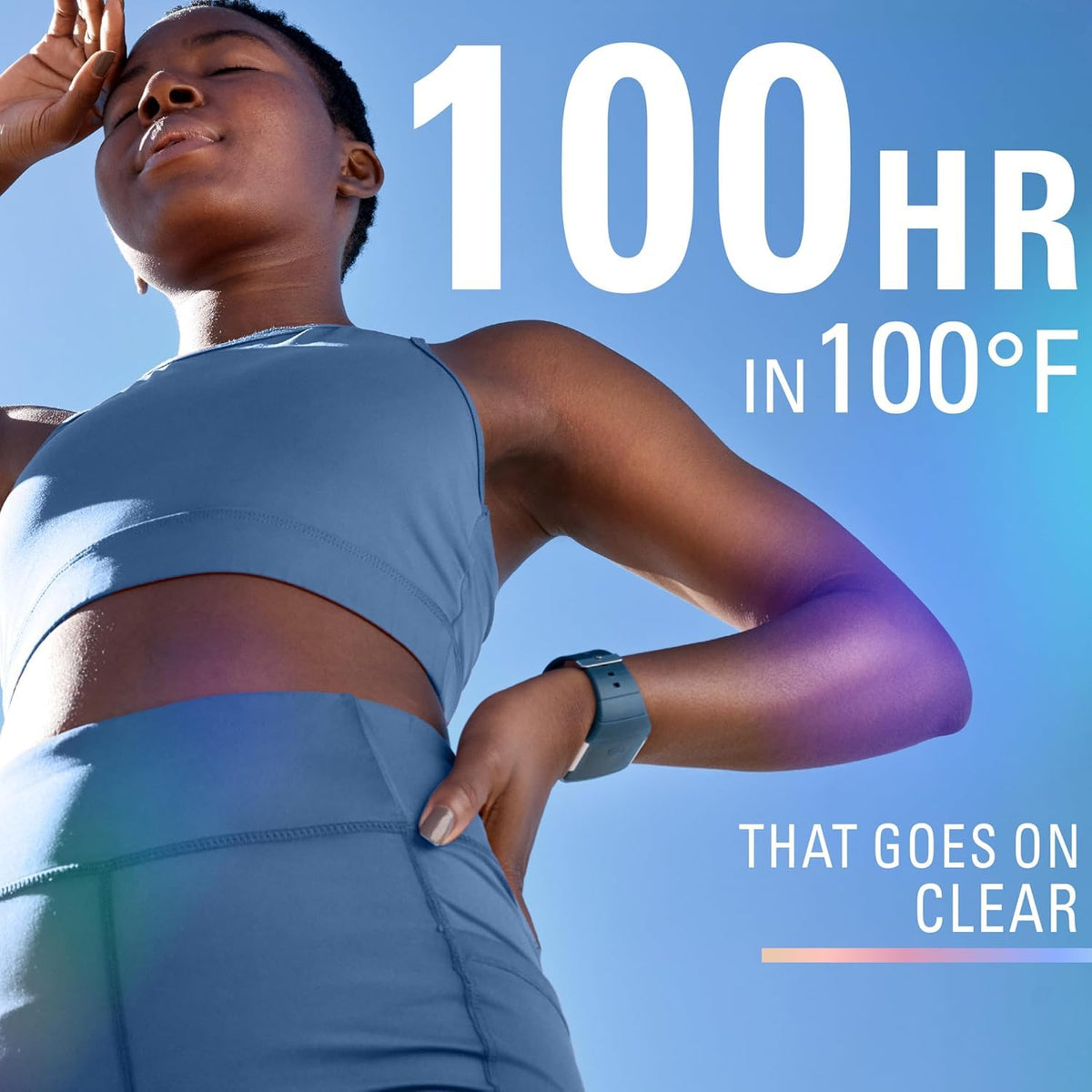 Secret Clinical Strength 100HR Sweat & Odor. Clear Gel Antiperspirant Deodorant for Women. 3X Stress Protection with Hyaluronic Acid. PH Balancing Minerals. Completely Clean Scent. 2.6 oz