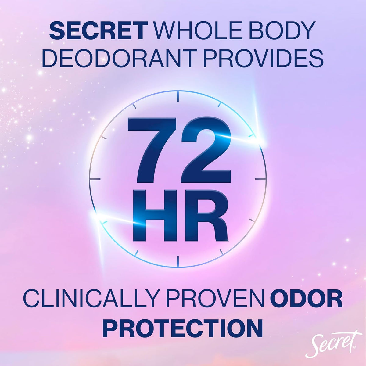 Secret Whole Body Deodorant for Women. Spray Citrus & Melon Scent. Aluminum Free Deodorant Spray. 72 HR Odor Protection. 3.5 oz