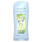 Secret Fresh Antiperspirant Deodorant for Women. Lime It Up Scent. 2.6oz | 72HR Freshness on the Rocks with Pro-Hyaluronic Acid. Miami Mocktails Limited Edition Invisible Solid. pH Balancing Minerals
