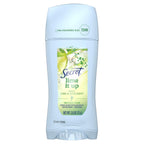 Secret Fresh Antiperspirant Deodorant for Women. Lime It Up Scent. 2.6oz | 72HR Freshness on the Rocks with Pro-Hyaluronic Acid. Miami Mocktails Limited Edition Invisible Solid. pH Balancing Minerals