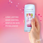 Secret Fresh Antiperspirant Deodorant. Berry Passionate Scent. 2.6oz | 72HR Freshness on the Rocks with Pro-Hyaluronic Acid. Miami Mocktails Limited Edition Invisible Solid. pH Balancing Minerals