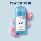Secret Antiperspirant and Deodorant for Women. 24hr Sweat & Odor Protection. PH Balanced Protection. Gentle on Skin. Wide Solid. Powder Fresh Scent. 2.7 oz (Pack of 2)