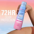 Secret Whole Body Deodorant for Women. Rosewater Scent. Aluminum Free Deodorant Spray. 72 HR Odor Protection. 3.5 oz