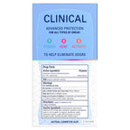Secret Clinical Strength Antiperspirant Deodorant for Women. 3X Stress Protection. 72hr Sweat & Odor Protection. PH Balancing Minerals. lnvisible Solid. Clean Lavender Scent. 1.6 oz (Pack of 3)
