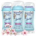 Secret Aluminum Free Deodorant for Women. 72hr Odor Protection. Free of Parabens Dyes Talc & Baking Soda. PH Balancing Minerals. Dry Solid. Cherry Blossom Scent. 2.4 oz (Pack Of 3)