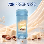 Secret Fresh Antiperspirant Deodorant for Women. 72hr Breathable Sweat & Odor Protection. Instant Freshness & Gentle. PH Balancing Minerals. Clear Gel. Cocoa Butter Scent. 2.6 oz