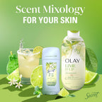 Secret Fresh Antiperspirant Deodorant for Women. Lime It Up Scent. 2.6oz | 72HR Freshness on the Rocks with Pro-Hyaluronic Acid. Miami Mocktails Limited Edition Invisible Solid. pH Balancing Minerals