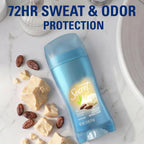 Secret Fresh Antiperspirant Deodorant for Women. 72hr Breathable Sweat & Odor Protection. Instant Freshness & Gentle. PH Balancing Minerals. Invisible Solid. Cocoa Butter Scent. 2.6 oz