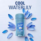 Secret Fresh Antiperspirant Deodorant for Women. 72hr Breathable Sweat & Odor Protection. Instant Freshness & Gentle. PH Balancing Minerals. Clear Gel. Cool Waterlily Scent. 2.6 oz (Pack of 3)