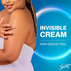 Secret Whole Body Deodorant Cream for Women. Peach & Vanilla Blossom Scent. Aluminum Free Deodorant. 72 HR Odor Protection. 3.0 oz
