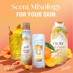 Secret Fresh Antiperspirant Deodorant for Women. Mango Tango Scent. 2.6oz | 72HR Freshness on the Rocks with Pro-Hyaluronic Acid. Miami Mocktails Limited Edition Invisible Solid. pH Balancing Minerals