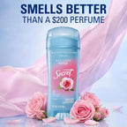 Secret Fresh Antiperspirant Deodorant for Women. 72hr Breathable Sweat & Odor Protection. Instant Freshness & Gentle. PH Balancing Minerals. Clear Gel. Delicate Rose Scent. 3.4 oz