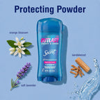 Secret Outlast Antiperspirant Deodorant for Women. 72hr Sweat & Odor Protection. PH Balancing Minerals. Clear Gel. Protecting Powder Scent. 2.6 oz (Pack of 2)