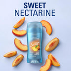 Secret Fresh Antiperspirant Deodorant for Women. 72hr Breathable Sweat & Odor Protection. Instant Freshness & Gentle. PH Balancing Minerals. Invisible Solid. Sweet Nectarine Scent. 2.6 oz