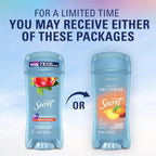 Secret Fresh Antiperspirant Deodorant for Women. 72hr Breathable Sweat & Odor Protection. Instant Freshness & Gentle. PH Balancing Minerals. Clear Gel. Sweet Nectarine Scent. 2.6 oz