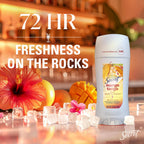 Secret Fresh Antiperspirant Deodorant for Women. Mango Tango Scent. 2.6oz | 72HR Freshness on the Rocks with Pro-Hyaluronic Acid. Miami Mocktails Limited Edition Invisible Solid. pH Balancing Minerals
