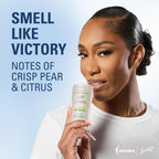 Secret Clinical Strength 100HR Defense. Invisible Solid Antiperspirant Deodorant for Women. A'Ja Wilson Edition. Triple Threat Sweat Protection. Hyaluronic Acid. Court Queen Citrus Scent. 2.6 oz