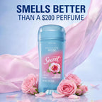 Secret Fresh Antiperspirant Deodorant for Women. 72hr Breathable Sweat & Odor Protection. Instant Freshness & Gentle. PH Balancing Minerals. Clear Gel. Delicate Rose Scent. 2.6 oz (Pack of 2)