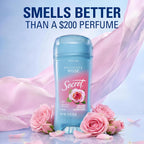 Secret Fresh Antiperspirant Deodorant for Women. 72hr Breathable Sweat & Odor Protection. Instant Freshness & Gentle. PH Balancing Minerals. Clear Gel. Delicate Rose Scent. 2.6 oz
