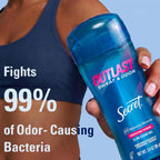 Secret Outlast Antiperspirant Deodorant for Women. Clear Gel. 72hr Sweat and Odor Protection. PH Balancing Minerals. Long Lasting Underarm Gel. Protecting Powder Scent. 3.4 oz