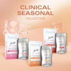 Secret Clinical Strength Antiperspirant Deodorant for Women. 3X Stress Protection. 72hr Sweat & Odor Protection. Pro-Hyaluronic Acid. Invisible Solid. Mandarin Summer Fizz Scent. 1.6 oz