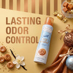 Secret Dry Spray Antiperspirant Deodorant for Women. 72hr Holiday Freshness. Pro-Hyaluronic Acid. PH Balancing Minerals. Invisible Spray. Cozy Caramel Scent. 4.1 oz