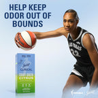 Secret Clinical Strength 100HR Defense. Invisible Solid Antiperspirant Deodorant for Women. A'Ja Wilson Edition. Triple Threat Sweat Protection. Hyaluronic Acid. Court Queen Citrus Scent. 2.6 oz