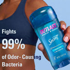 Secret Outlast Antiperspirant Deodorant for Women. 72hr Sweat & Odor Protection. PH Balancing Minerals. Clear Gel. Shower Fresh Scent. 2.6 oz