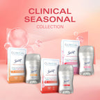 Secret Clinical Strength Antiperspirant Deodorant for Women. 3X Stress Protection. 72hr Sweat & Odor Protection. Pro-Hyaluronic Acid. Invisible Solid. Watermelon Summer Fizz Scent. 1.6 oz