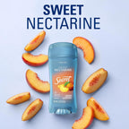 Secret Fresh Antiperspirant Deodorant for Women. 72hr Breathable Sweat & Odor Protection. Instant Freshness & Gentle. PH Balancing Minerals. Clear Gel. Sweet Nectarine Scent. 2.6 oz
