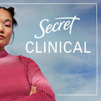 Secret Clinical Strength 100HR Sweat & Odor. Clear Gel Antiperspirant Deodorant for Women. 3X Stress Protection with Hyaluronic Acid. PH Balancing Minerals. Completely Clean Scent. 1.6 oz