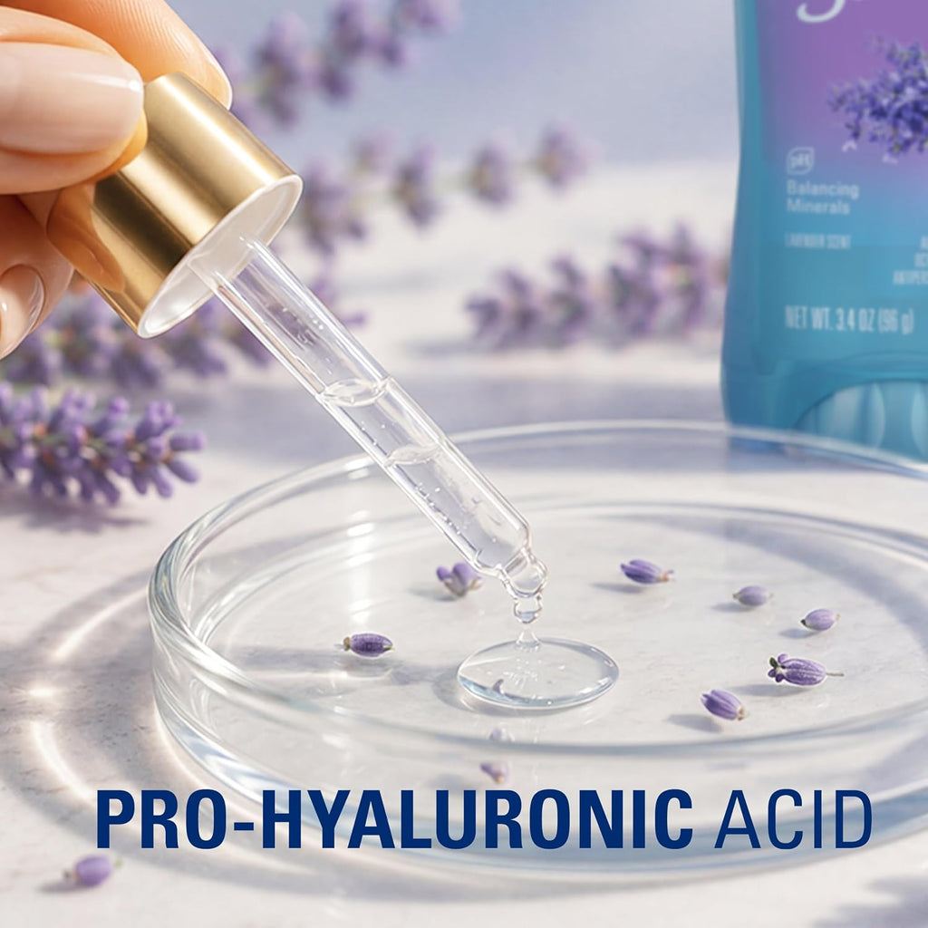 Secret Fresh Antiperspirant Deodorant for Women. 72hr Breathable Sweat & Odor Protection. Instant Freshness & Gentle. PH Balancing Minerals. Clear Gel. Relaxing Lavender Scent. 3.4 oz