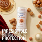 Secret Aluminum Free Deodorant for Women. 72hr Magnesium Odor Protection with Pro-Hyaluronic Acid. PH Balancing Minerals. Holiday Dry Solid. Cozy Caramel Scent. 2.4 oz