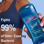 Secret Outlast Antiperspirant Deodorant for Women. 72hr Sweat & Odor Protection. Pro-Hyaluronic Power. pH Balancing Minerals. Clear Gel. Completely Clean Scent. 2.6 oz