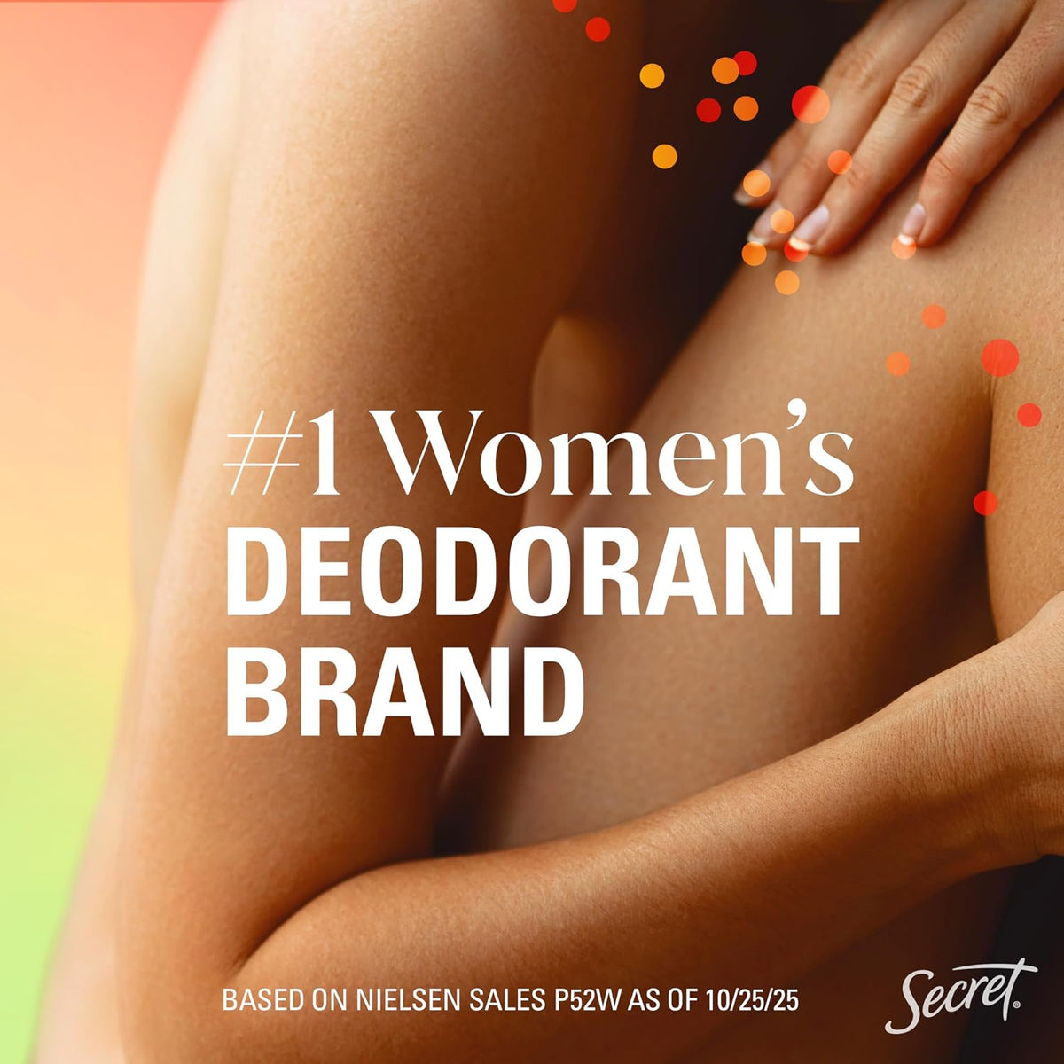 Secret Fresh Antiperspirant Deodorant for Women. Mango Tango Scent. 2.6oz | 72HR Freshness on the Rocks with Pro-Hyaluronic Acid. Miami Mocktails Limited Edition Invisible Solid. pH Balancing Minerals