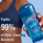 Secret Outlast Antiperspirant Deodorant for Women. 72hr Sweat & Odor Protection. PH Balancing Minerals. Clear Gel. Clean Lavender Scent. 2.6 oz