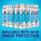 Secret Dry Spray Aluminum Free Deodorant for Women. 48hr Weightless Odor Protection. Gentle on Skin. Cherry Blossom Scent. 4.1 oz (Pack of 2)