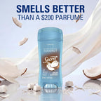Secret Fresh Antiperspirant Deodorant for Women. 72hr Breathable Sweat & Odor Protection. Instant Freshness & Gentle. PH Balancing Minerals. Clear Gel. Nurturing Coconut Scent. 2.6 oz (Pack of 2)