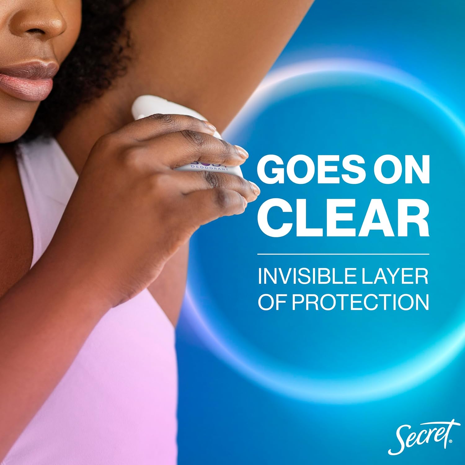 Secret Whole Body Deodorant Stick for Women. Lilac & Waterlily Scent. Aluminum Free Deodorant Stick. 72 HR Odor Protection. 2.4 oz