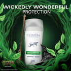 Secret Clinical Strength Antiperspirant Deodorant for Women. Wickedly Wonderful. 3X Sweat Protection. 72hr Sweat & Odor Protection. PH Balanced. Invisible Solid. Cashmere Woods & Lime Scent. 2.6 oz