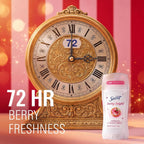 Secret Fresh Antiperspirant Deodorant for Women. Berry Bright Scent. 2.6oz | 72 Hour Holiday Sweat & Odor Protection with Pro-Hyaluronic Acid. Limited Edition Invisible Solid. pH Balancing Minerals