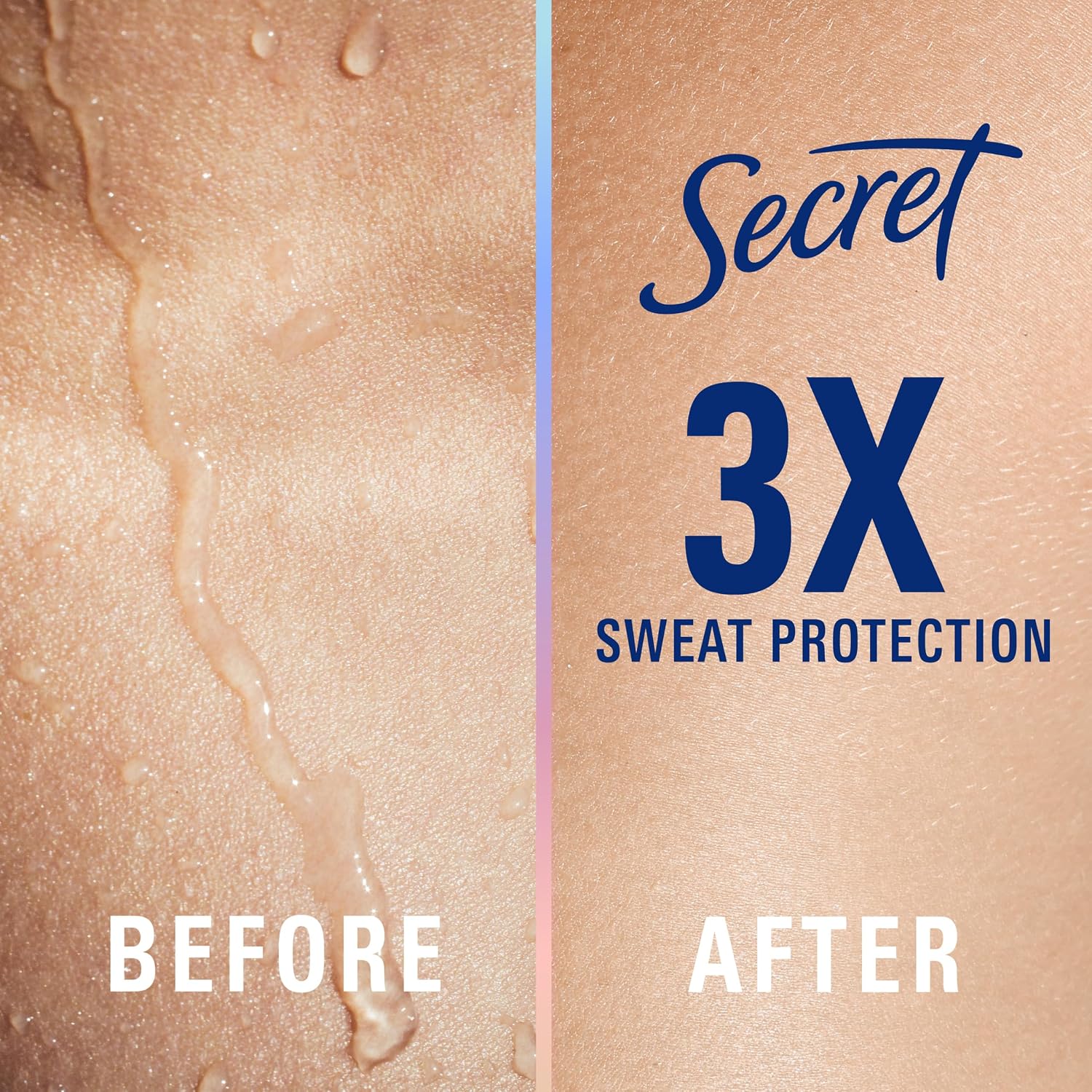 Secret Clinical Strength 100HR Sweat & Odor. Clear Gel Antiperspirant Deodorant for Women. 3X Stress Protection with Pro-Hyaluronic Acid. Ph Balancing Minerals. Clear Aloe Scent. 2.6 oz