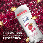 Secret Fresh Antiperspirant Deodorant. Champagne Blush Scent. 2.6oz | 72 Hour Holiday Sweat & Odor Protection with Pro-Hyaluronic Acid. Limited Edition Invisible Solid. pH Balancing Minerals